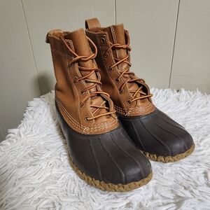 L.L. Bean Brown and Black Winter Boots